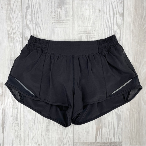 lululemon athletica Pants - Lululemon Hotty Hot Short Black 2.5”